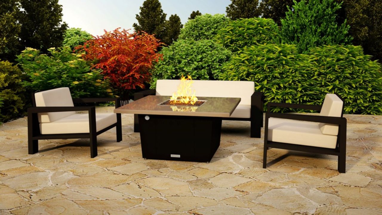 Luxury fire tables for hotels