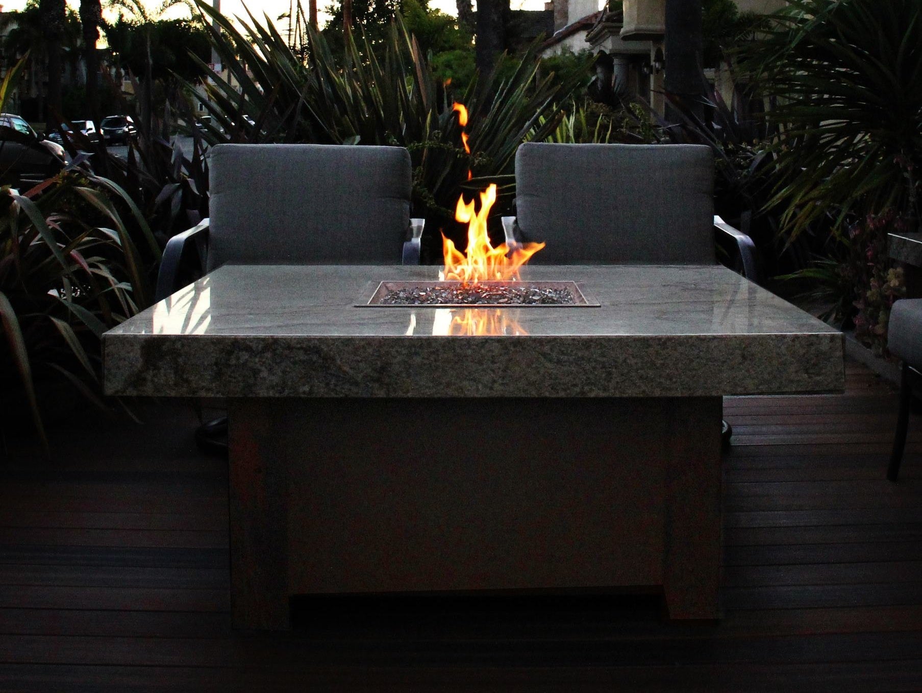 Modern fire tables