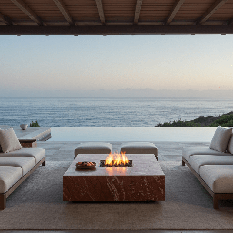 Luxury Fire Tables That Redefine Outdoor Living at Home