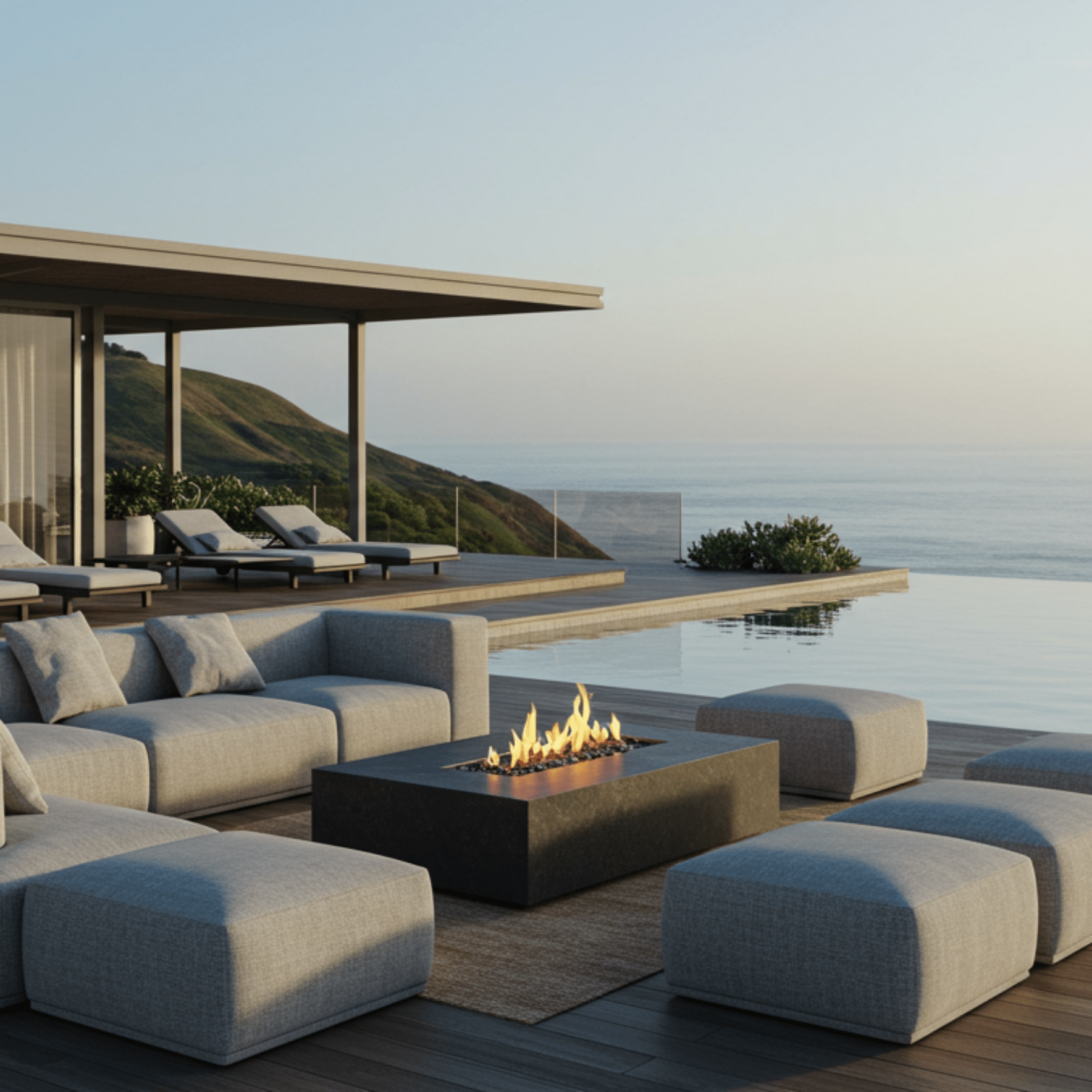 Why Leading Hotels Choose Cooke Fire Tables for Outdoor Ambience