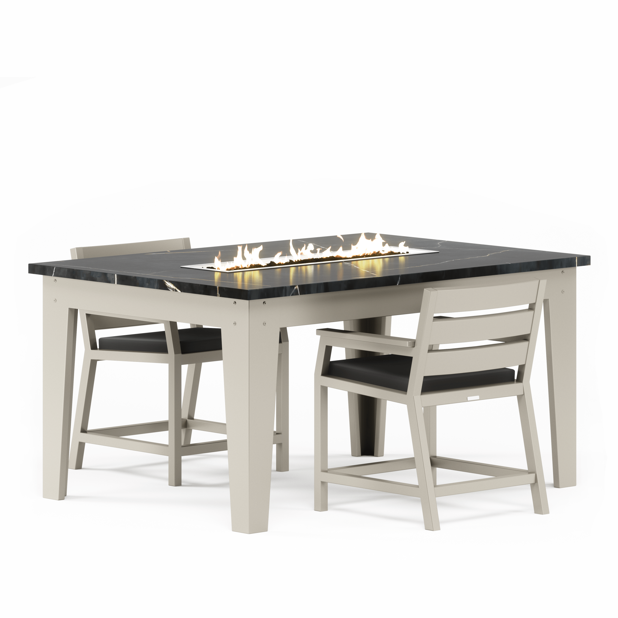 Laguna Fire Table - Cooke Furniture Store, Luxury from furnishing, Bespoke outdoor furnitures, Teak Outdoor Lounge Chair – Handcrafted Luxury