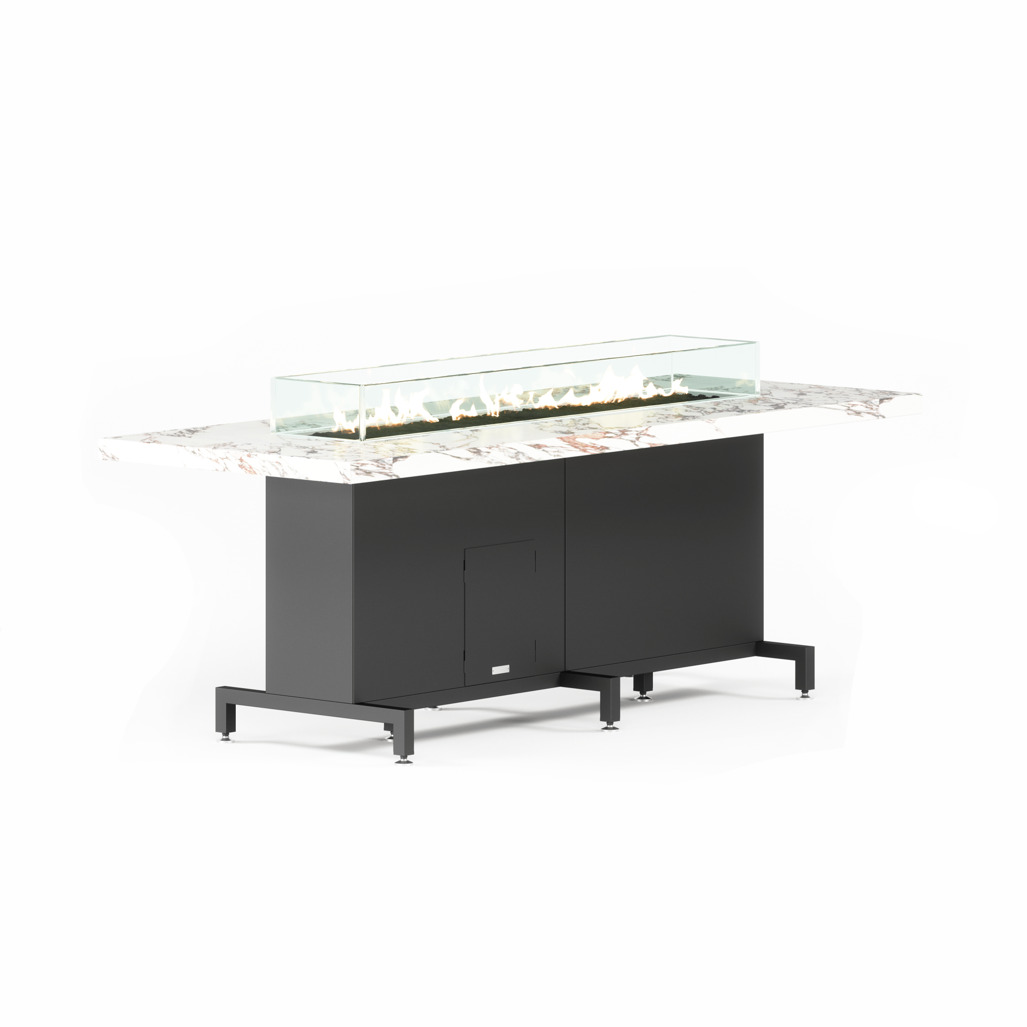Long Beach Fire Table - Cooke Furniture Store, Luxury from furnishing, Bespoke outdoor furnitures, Teak Outdoor Lounge Chair – Handcrafted Luxury