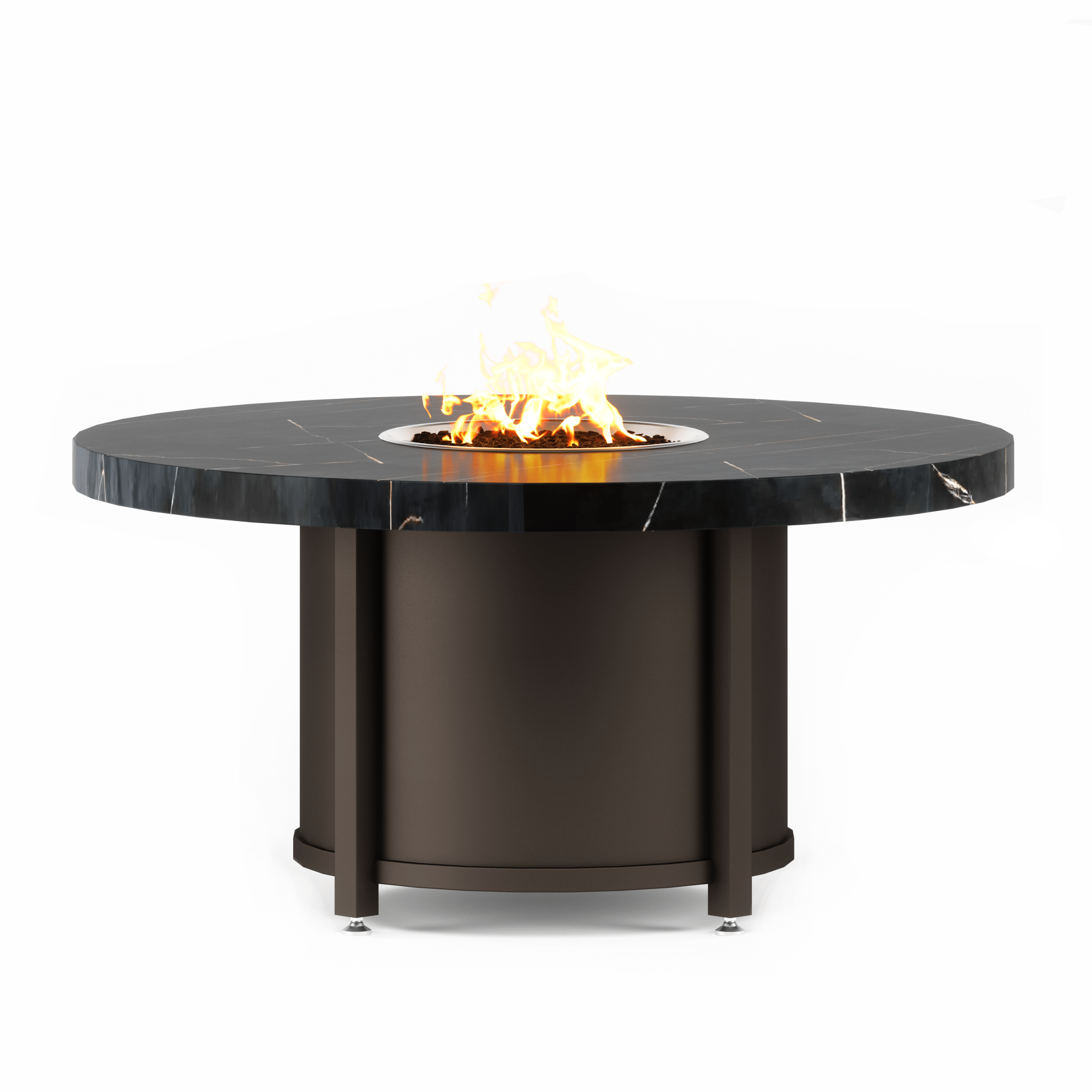 Mammoth Dining Framed Fire Table - Cooke Furniture Store, Luxury from furnishing, Bespoke outdoor furnitures, Teak Outdoor Lounge Chair – Handcrafted Luxury