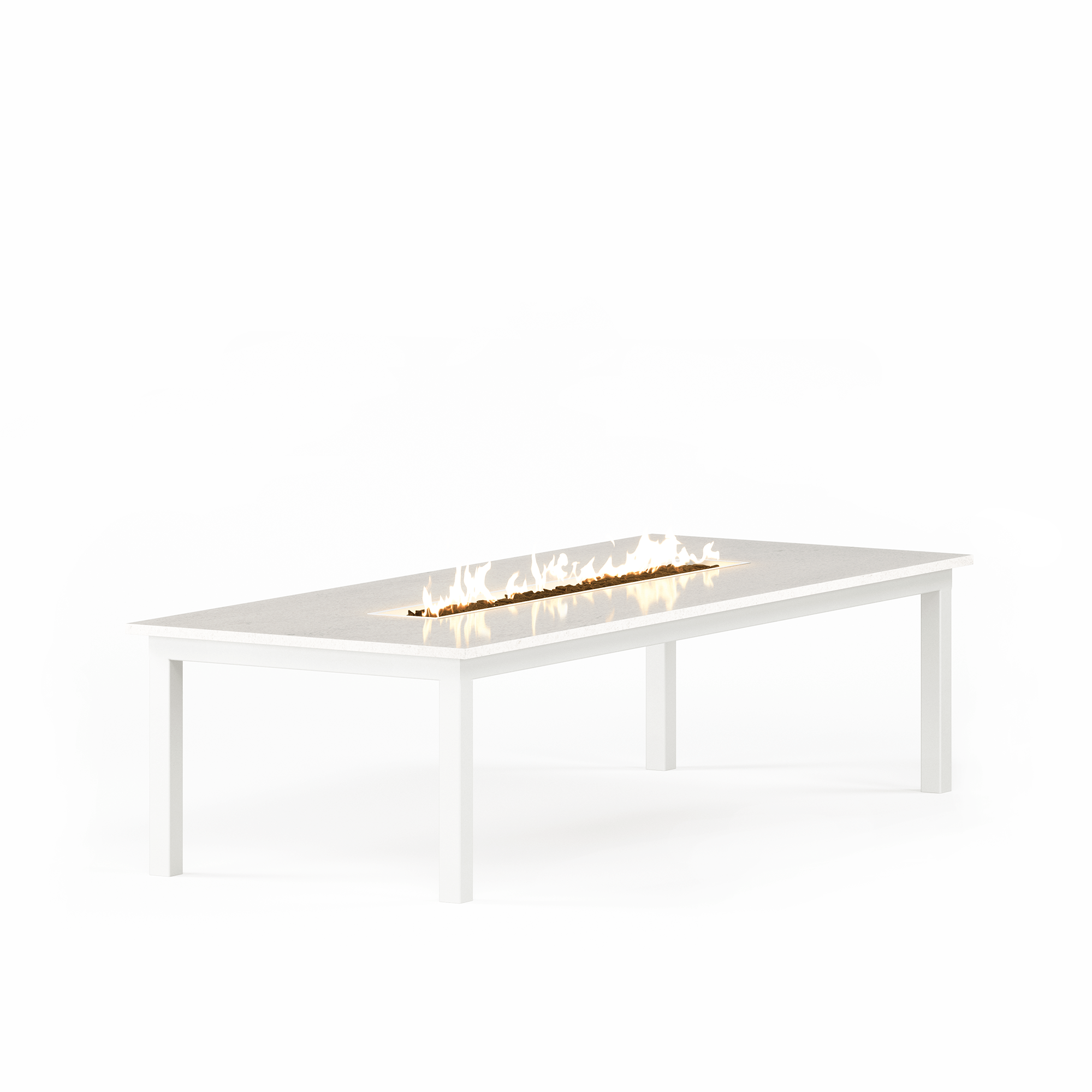 Promontory Overhang Fire Table - Cooke Furniture Store, Luxury from furnishing, Bespoke outdoor furnitures, Teak Outdoor Lounge Chair – Handcrafted Luxury