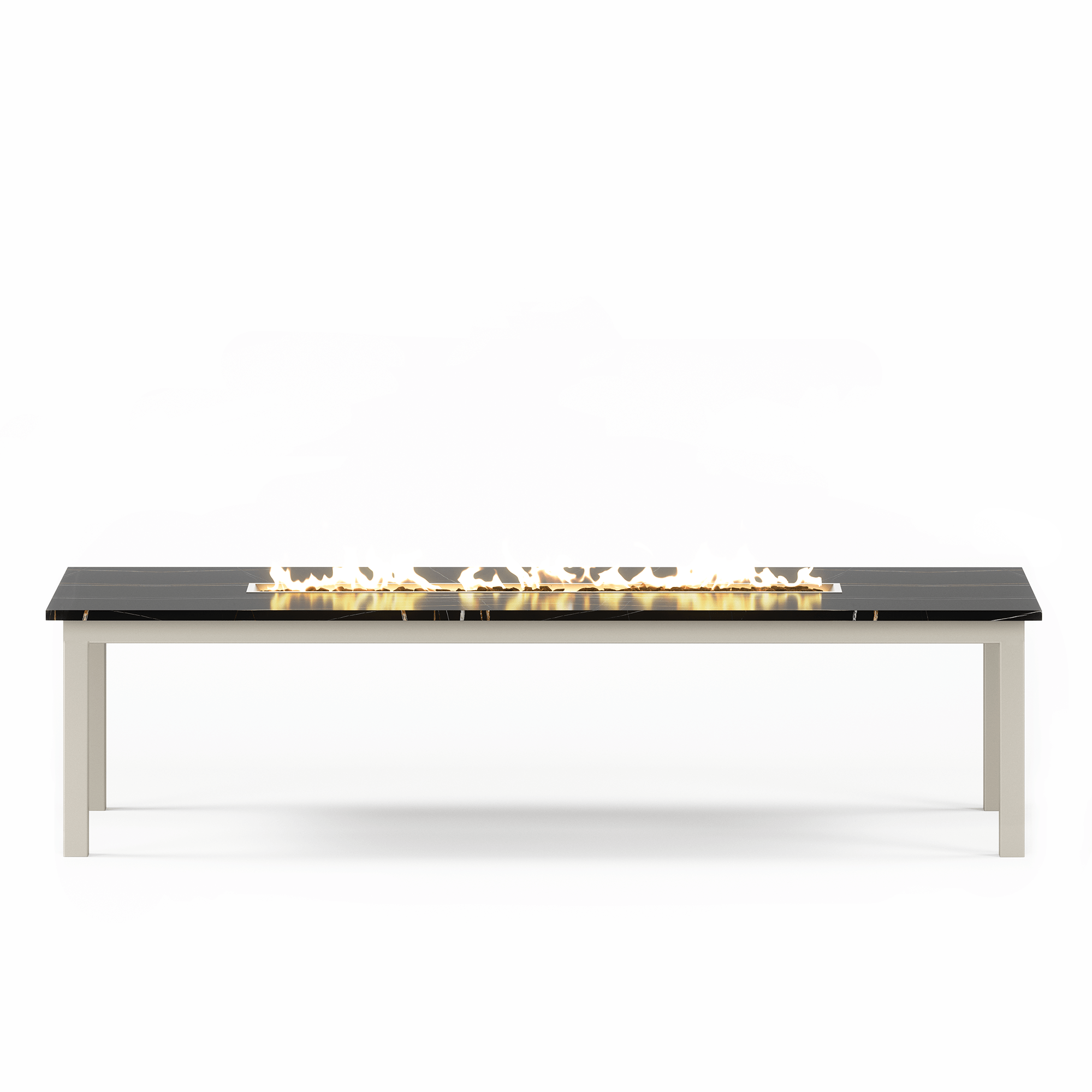 Promontory Overhang Fire Table - Cooke Furniture Store, Luxury from furnishing, Bespoke outdoor furnitures, Teak Outdoor Lounge Chair – Handcrafted Luxury