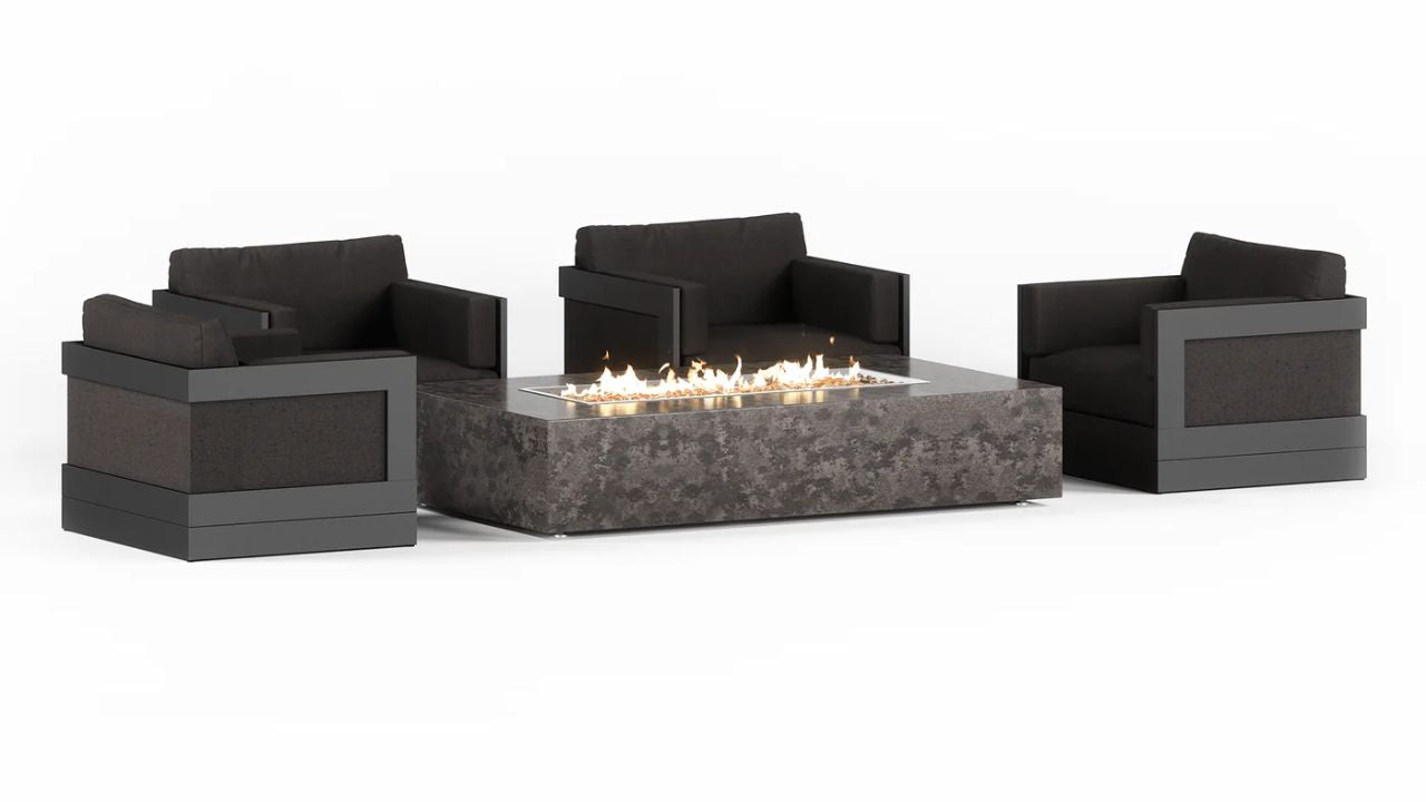 Outdoor fire tables