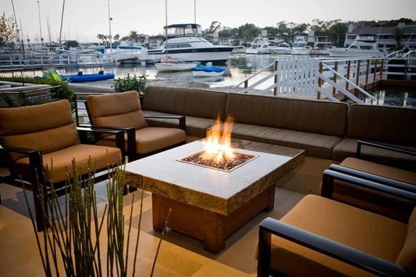Coastal Fire Tables for Waterfront Hotels & Resorts