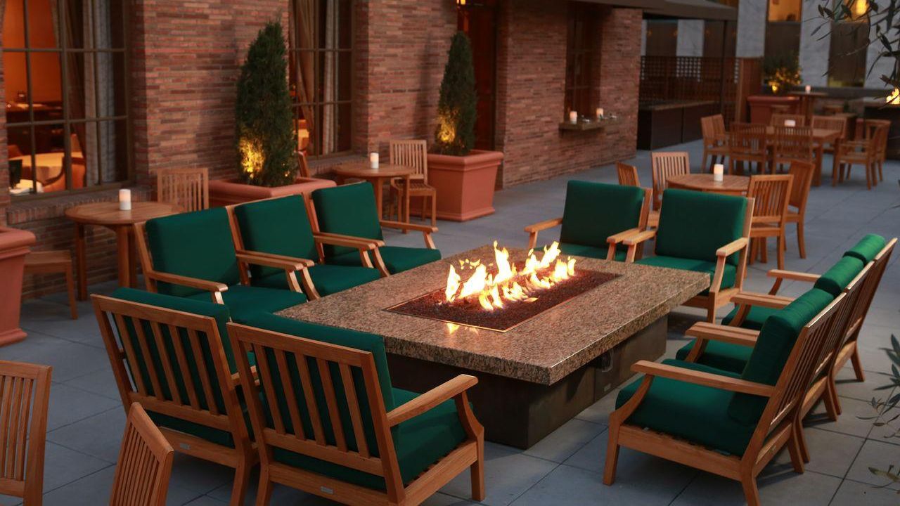 Luxury fire tables for hotels