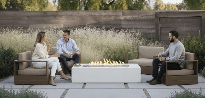Outdoor Entertaining with Cooke’s Fire Tables & Furniture