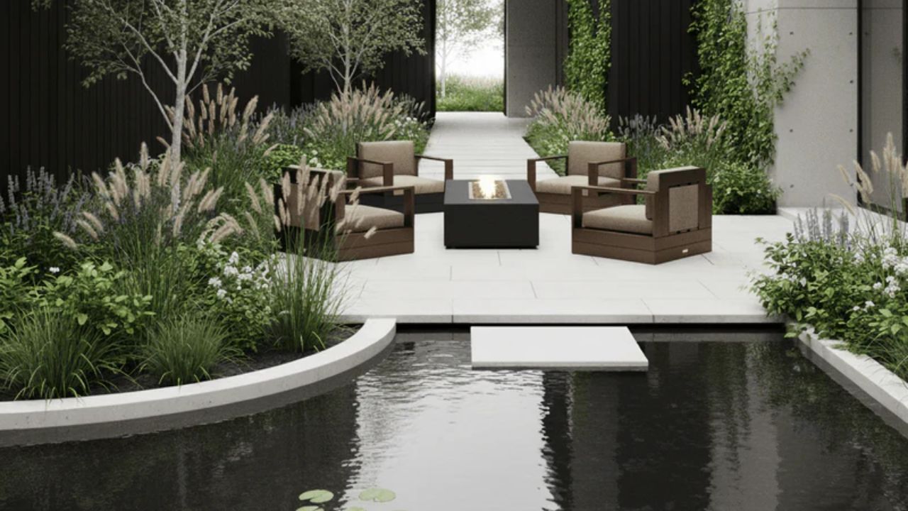 outdoor dining fire tables