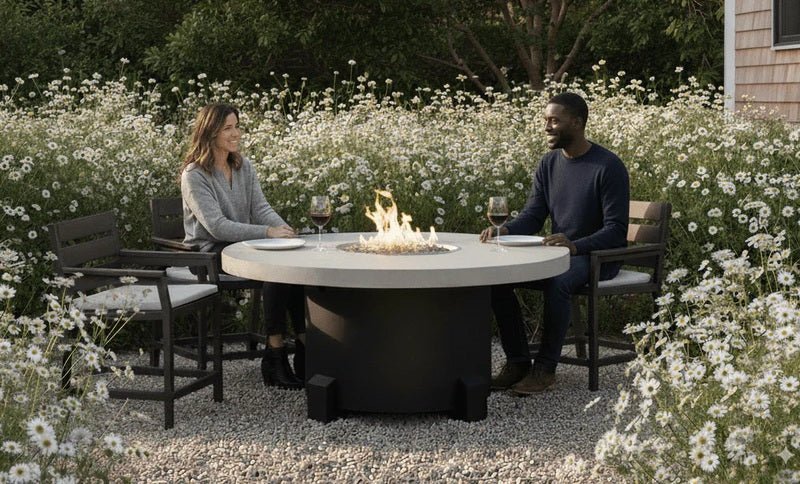 Luxury outdoor fire pits
