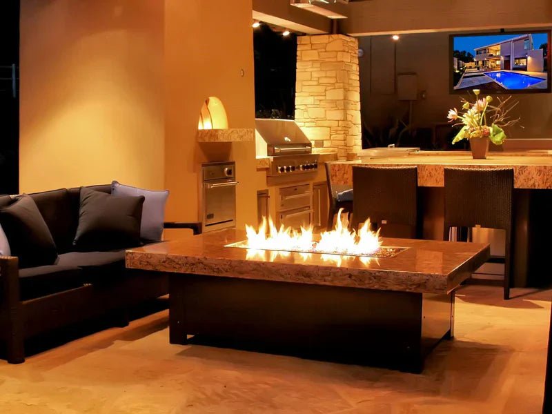 reliable modern fire tables used in hospitality-grade installations