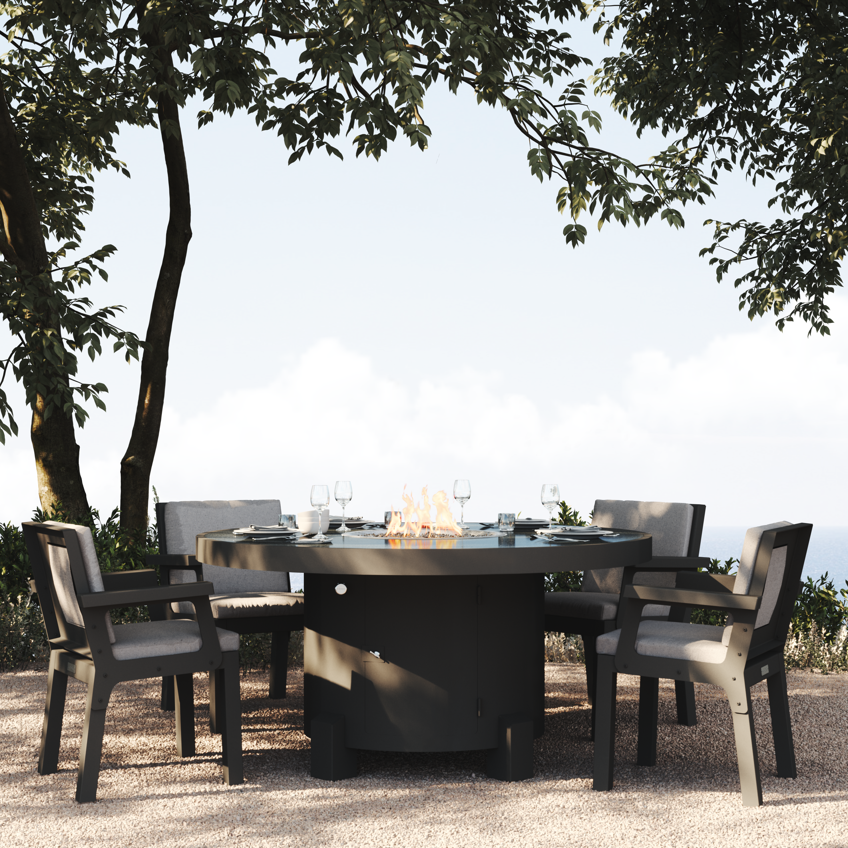 Mammoth HD Dining Fire Table