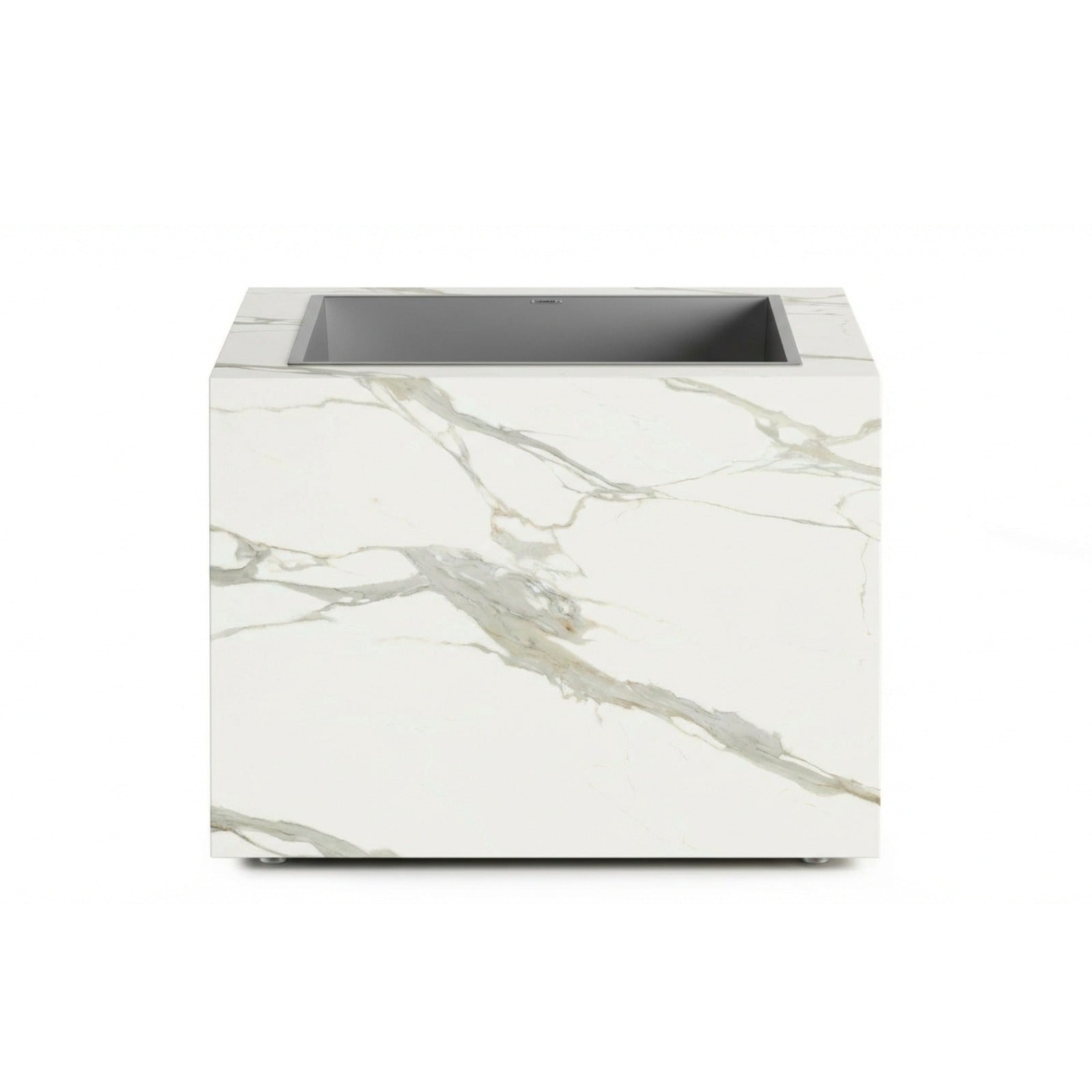 Calacatta Porcelain Planter