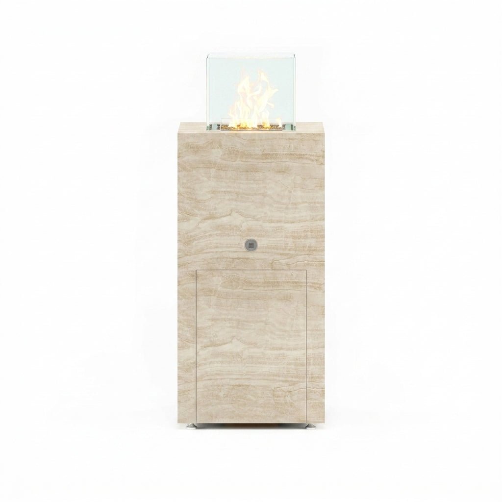 Famosa Minimalist Fire Column | Cooke Furniture Store