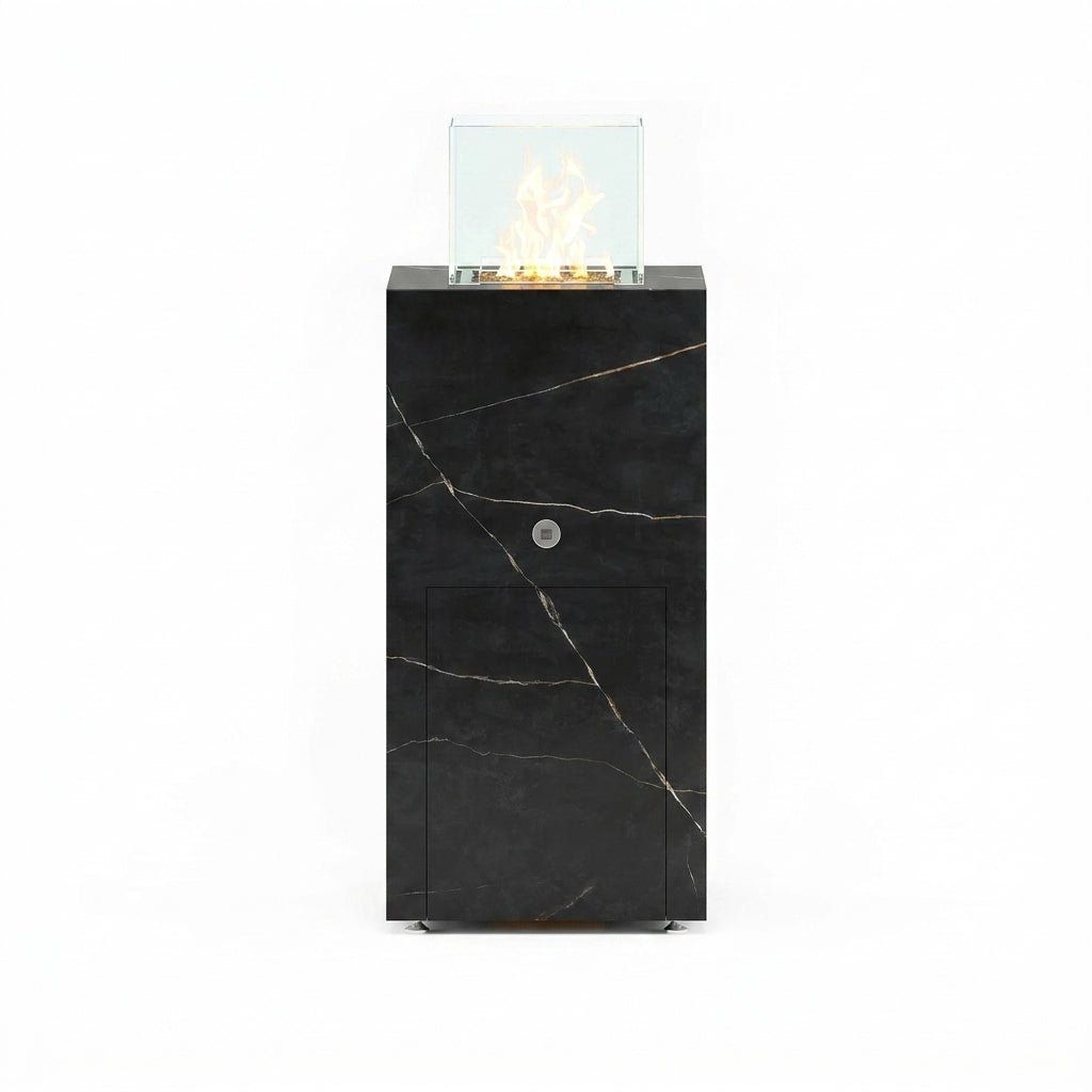 Famosa Minimalist Fire Column | Cooke Furniture Store