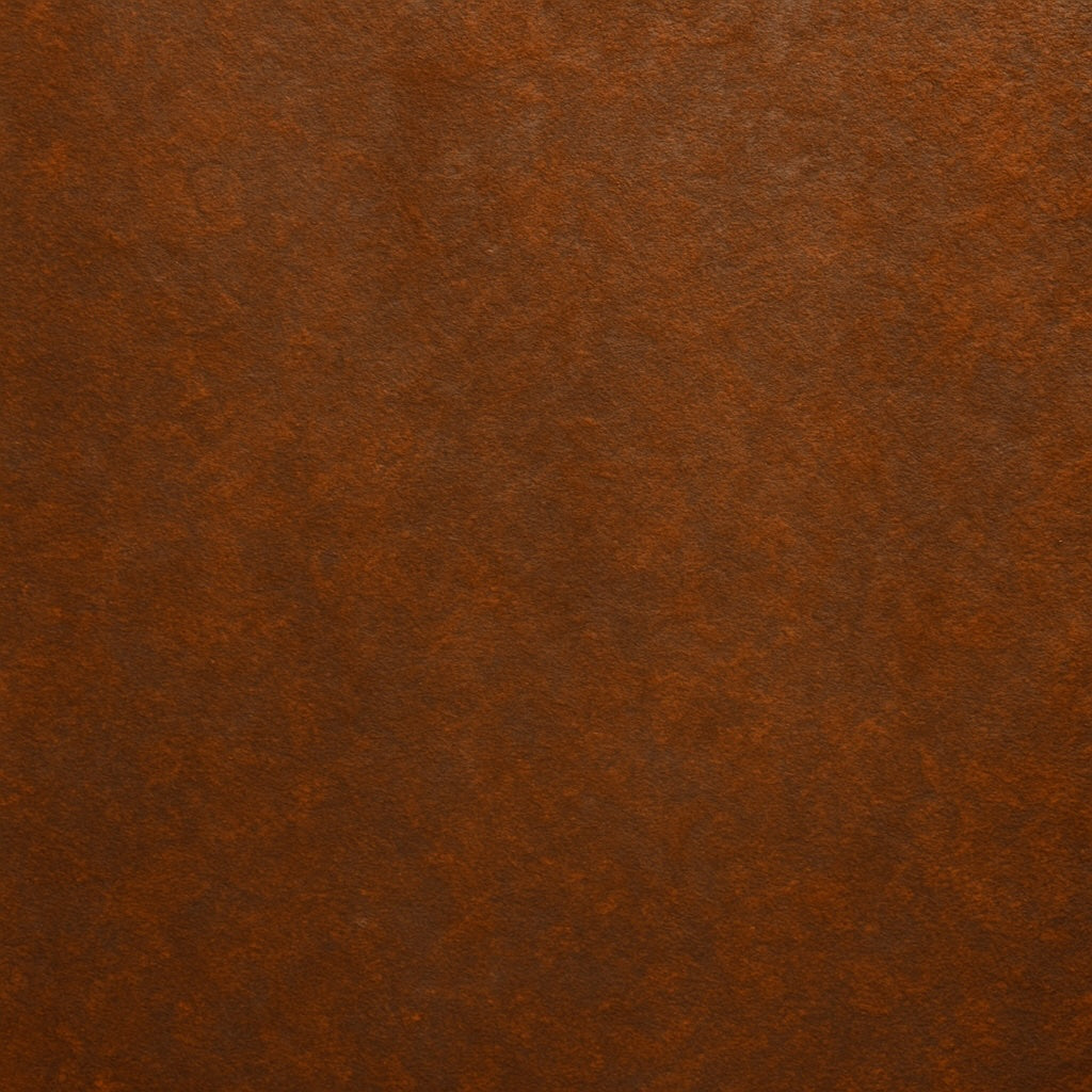 Corten steel swatch with weathered, rusted finish—perfect for durable outdoor fire pits, planters, and architectural accents.