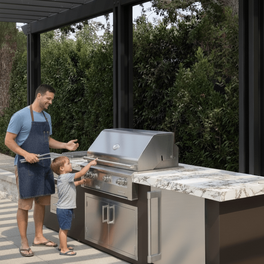 Montecito BBQ Island