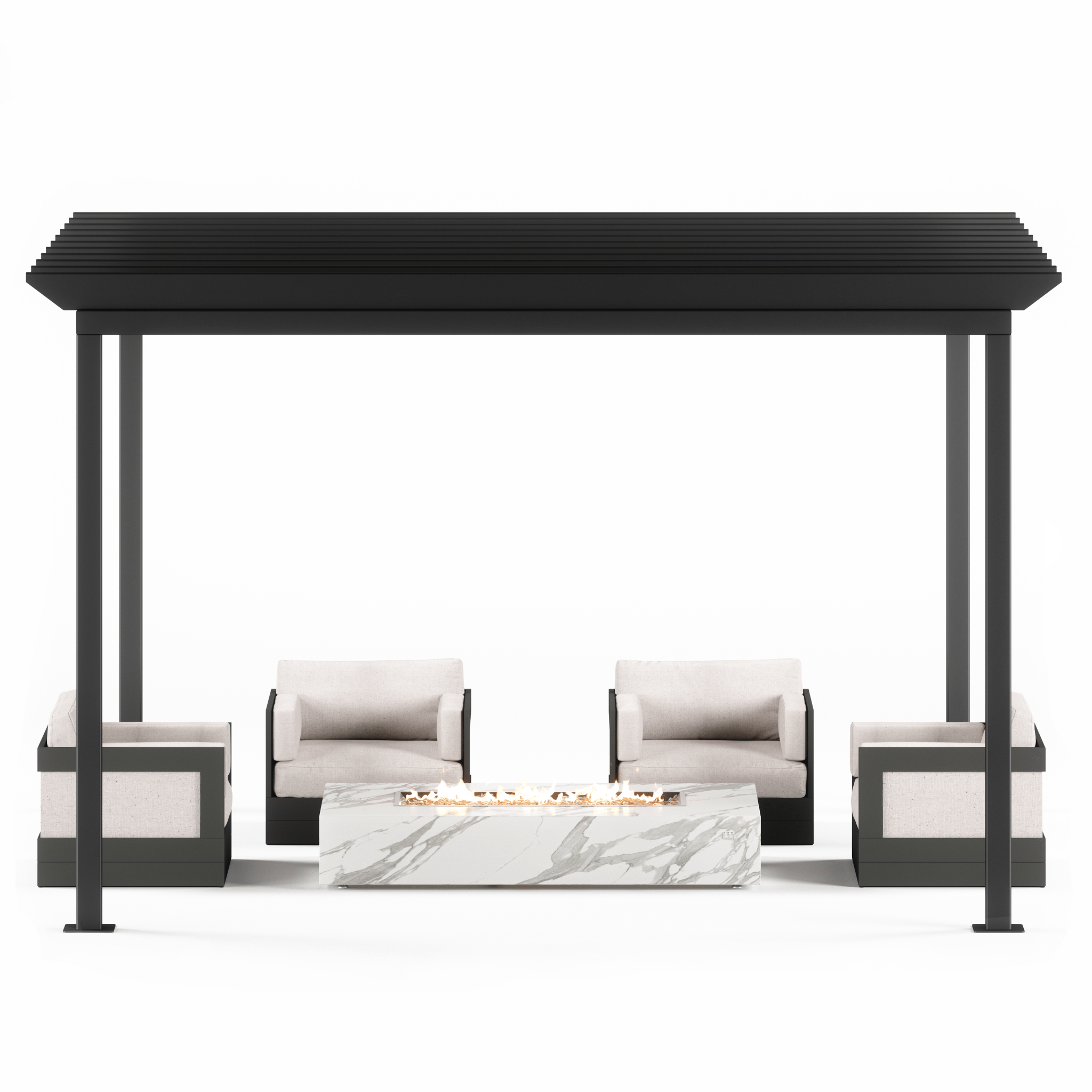 Promontory Pergola - Cooke Furniture Store, Luxury from furnishing, Bespoke outdoor furnitures, Teak Outdoor Lounge Chair – Handcrafted Luxury
