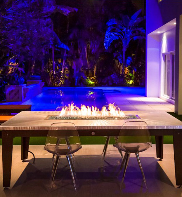 Luxury Custom Fire Pit Tables