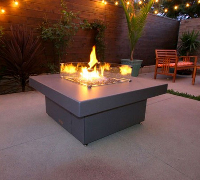 specifications of table High  Fire Pit Santa Table Barbara Furniture End Cooke